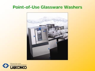 Point-of-Use Glassware Washers
 