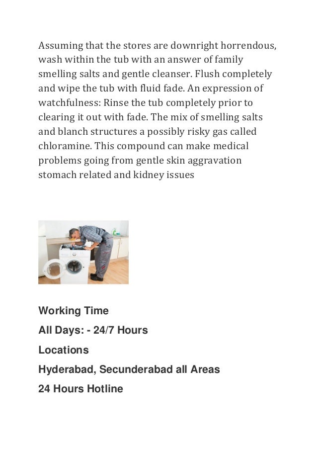 THE TOP WASHING MACHINE SERVICE CENTER IN HYDERABAD