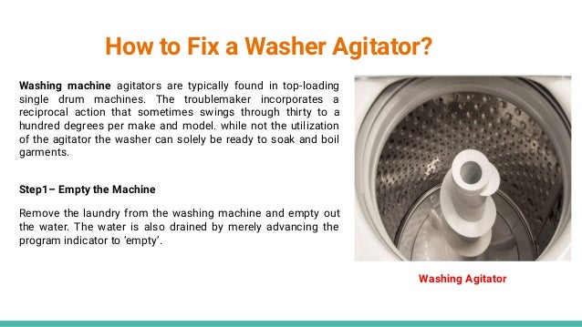 How To Fix Washing Machine Agitator : Your washing machine agitator has stopped spinning right?