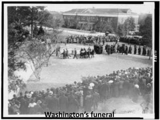 Washington’s funeral 