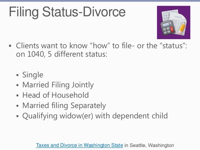 washington state divorce