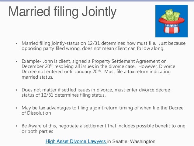 tax consquences in divorce in washington state washington state divorce