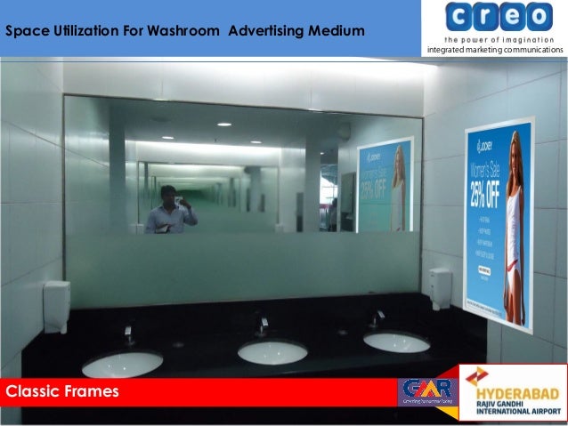 Washroom Advertising Pprosoal For Gmr Airport Hyderabad