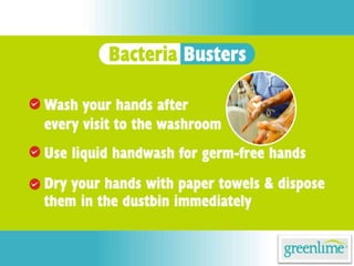 Washroom etiquette presentation