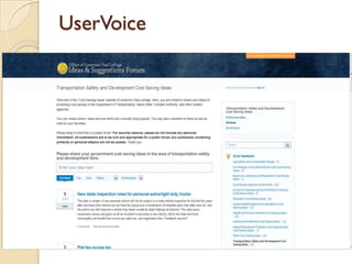 UserVoice
 