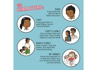 Wash Your Hands!    a public health comic book for kids