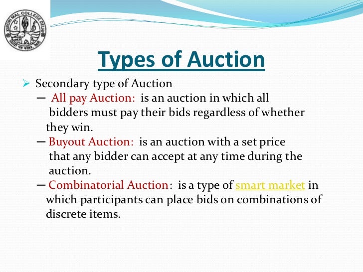 DUTCH AUCTION