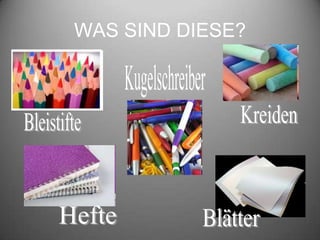 WAS SIND DIESE?
 