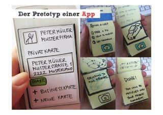 Der Pretotyp einer App