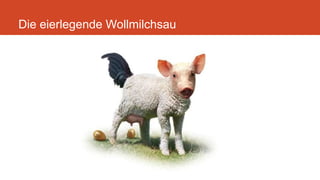 Die eierlegende Wollmilchsau
 