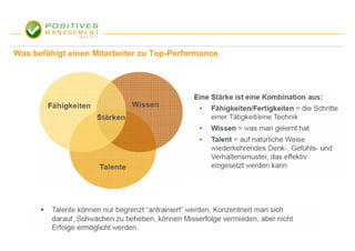 Was befähigt einen Mitarbeiter zu Top-Performance
 