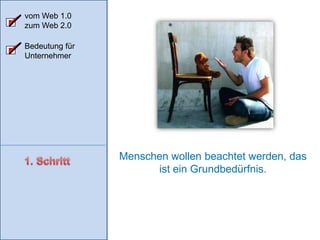 Statistik Schweiz: bis 1 Mio. Nutzer erreicht:vom Web 1.0 zum Web 2.027 JahreBedeutung für Unternehmer15 Jahre6 Jahre2 Jahre1. SchrittSchweizer/innen investieren pro Monat 10 Mio. Stunden in die SocialMedias. Dies entspricht der monatlichen Arbeitszeit aller Migros-Mitarbeitenden.