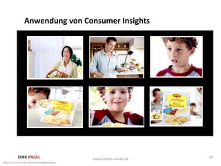 Anwendung von Consumer Insights




                                  29
 