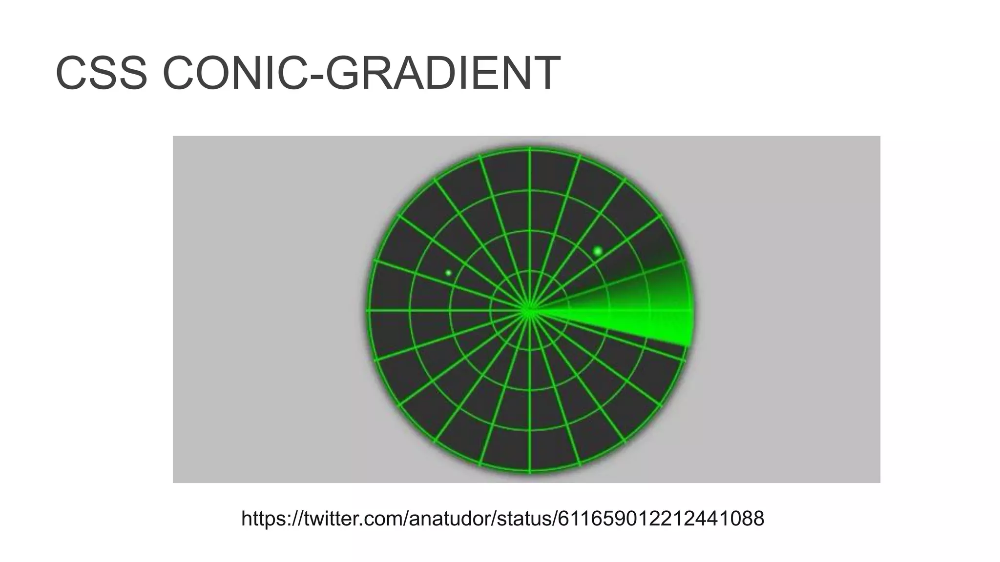 CSS CONIC-GRADIENT
https://twitter.com/anatudor/status/611659012212441088
 