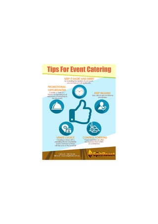 Tips for Event Catering