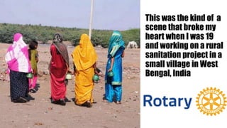 This was the kind of a
scene that broke my
heart when I was 19
and working on a rural
sanitation project in a
small village in West
Bengal, India
 