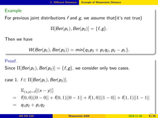 Wasserstein Example Wasserstein gan | PDF