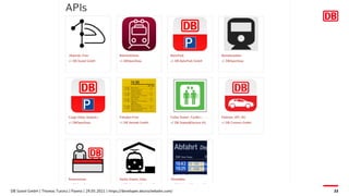 DB Systel GmbH | Thomas Tursics | Pareto | 29.05.2021 | https://developer.deutschebahn.com/ 33
 