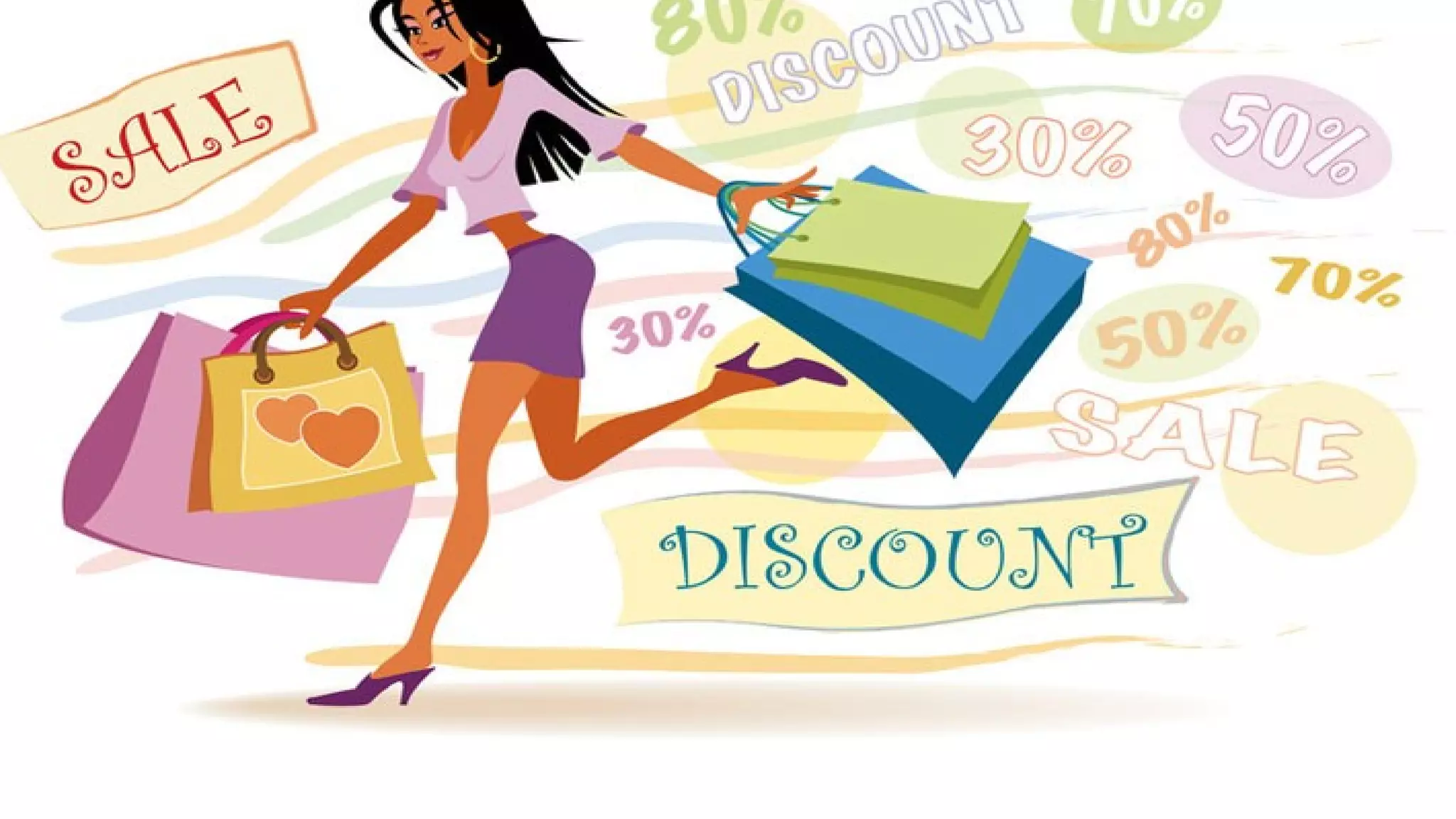 WE ALL LIKE SHOPPING
 