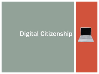 Digital Citizenship Presentation | PPTX