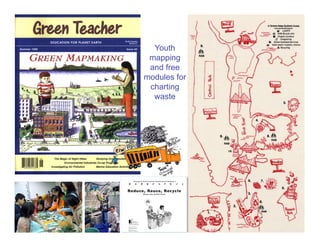 Youth
mapping
and free
modules for
charting
waste
 