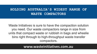 Waste Compactor | PPTX
