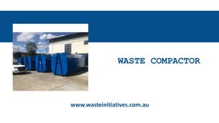 Waste Compactor | PPTX