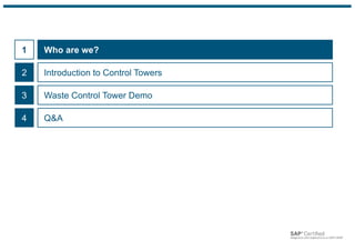 Waste Control Tower | PDF