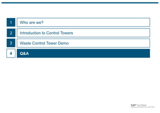 Waste Control Tower | PDF