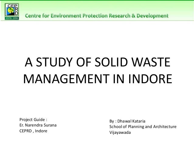 case study of indore waste management