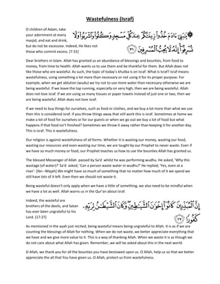 Wastefulness (Israf).docx