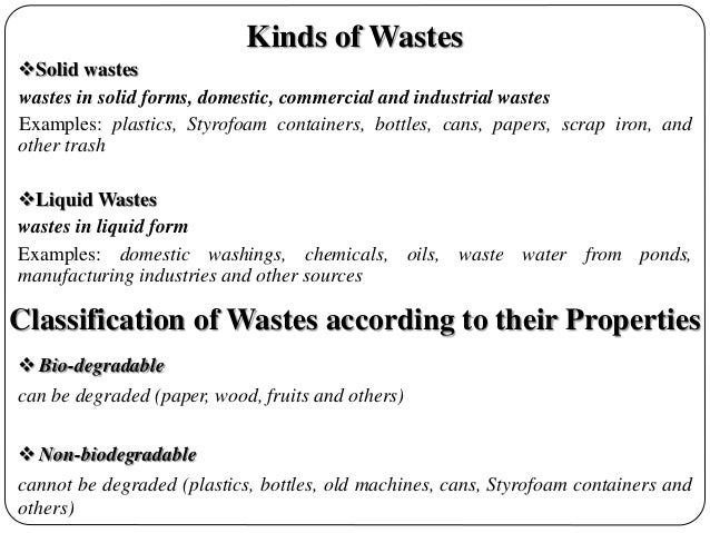waste management