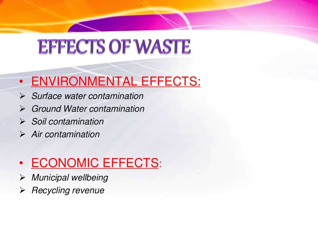 Waste management