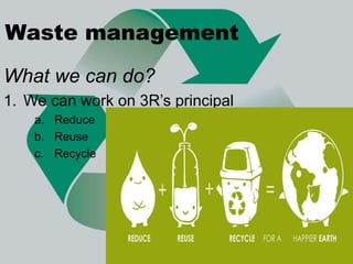 Waste management | PPTX