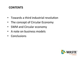 Waste Management and Circular Economy | PDF
