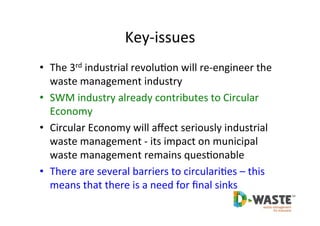 Waste Management and Circular Economy | PDF