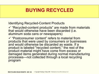 Waste management presentation Slide 220