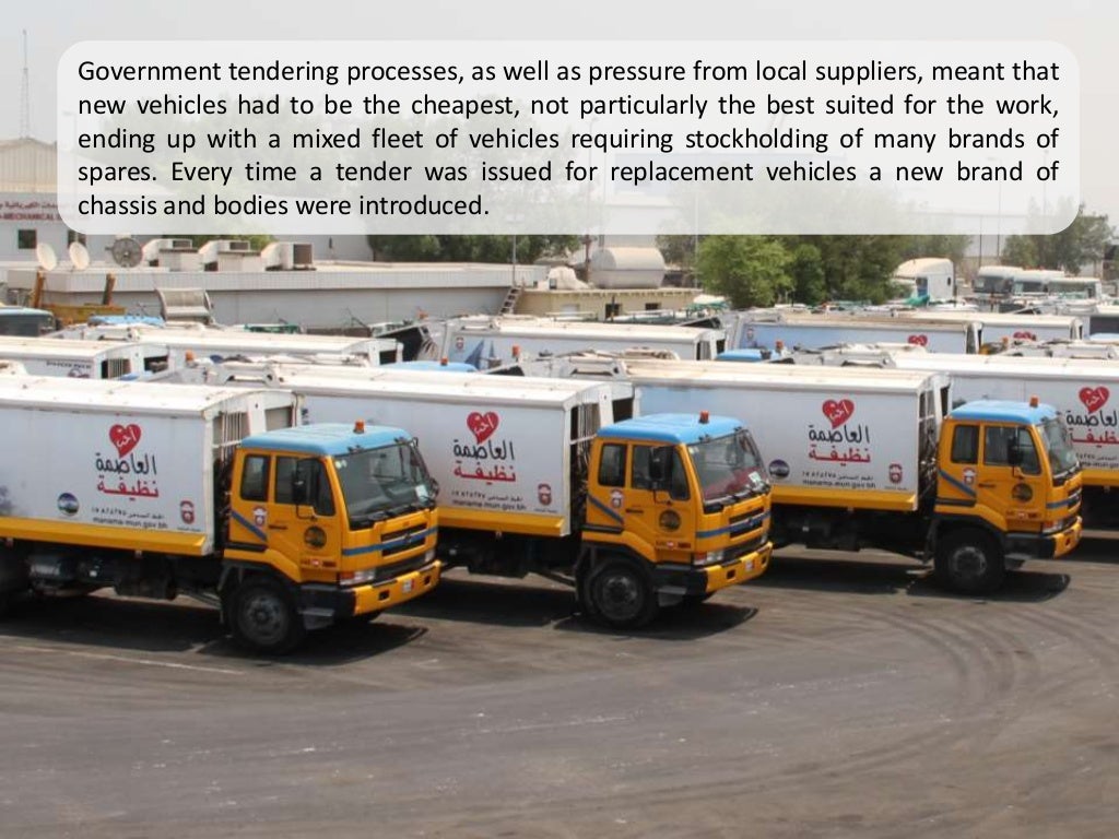 Case Study Waste management privatization in Bahrain