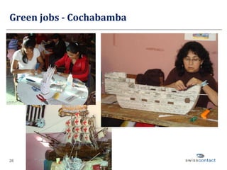Green jobs - Cochabamba 