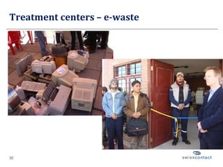 Treatment centers – e-waste 