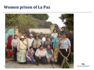 Women prison of La Paz 