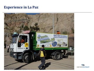 Experience in La Paz   
