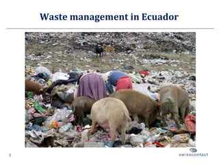 Waste management in Ecuador 