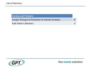 Waste management solutions for the manufacturing sector