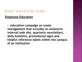 Waste management sujeet