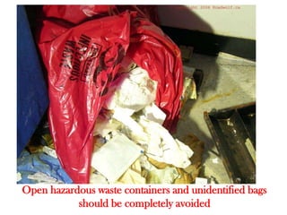 Sharps and needles containers