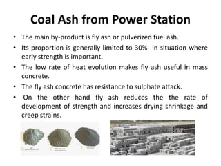 Waste material concrete ppt | PPTX