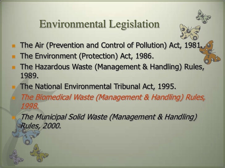 pollution prevention and waste management