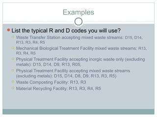 Waste Regulation and Permitting | PPT