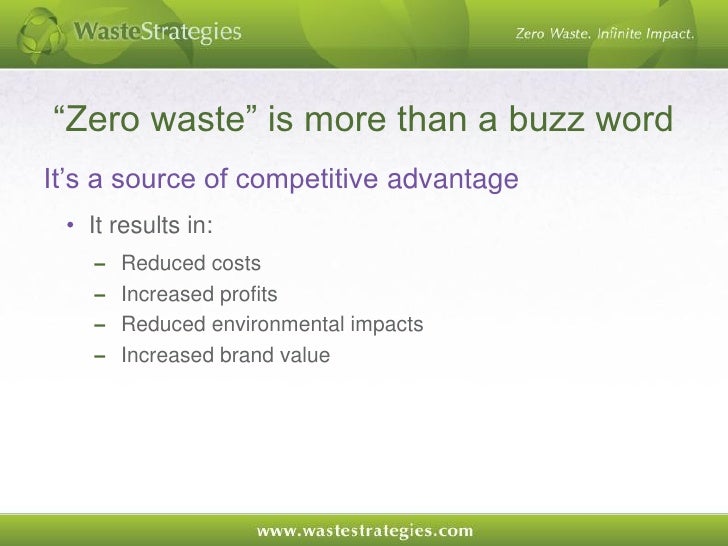 Waste Strategies Overview